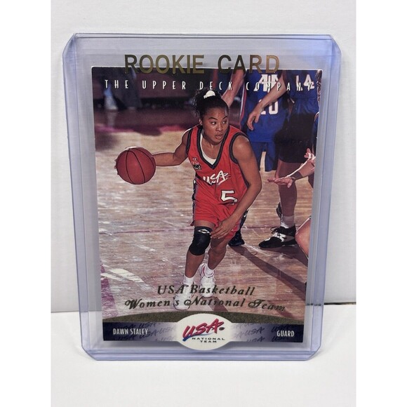 Dawn Staley USA US Olympics Rookie Card 1996 RC South Carolina Gamecocks WNBA - Picture 1 of 2